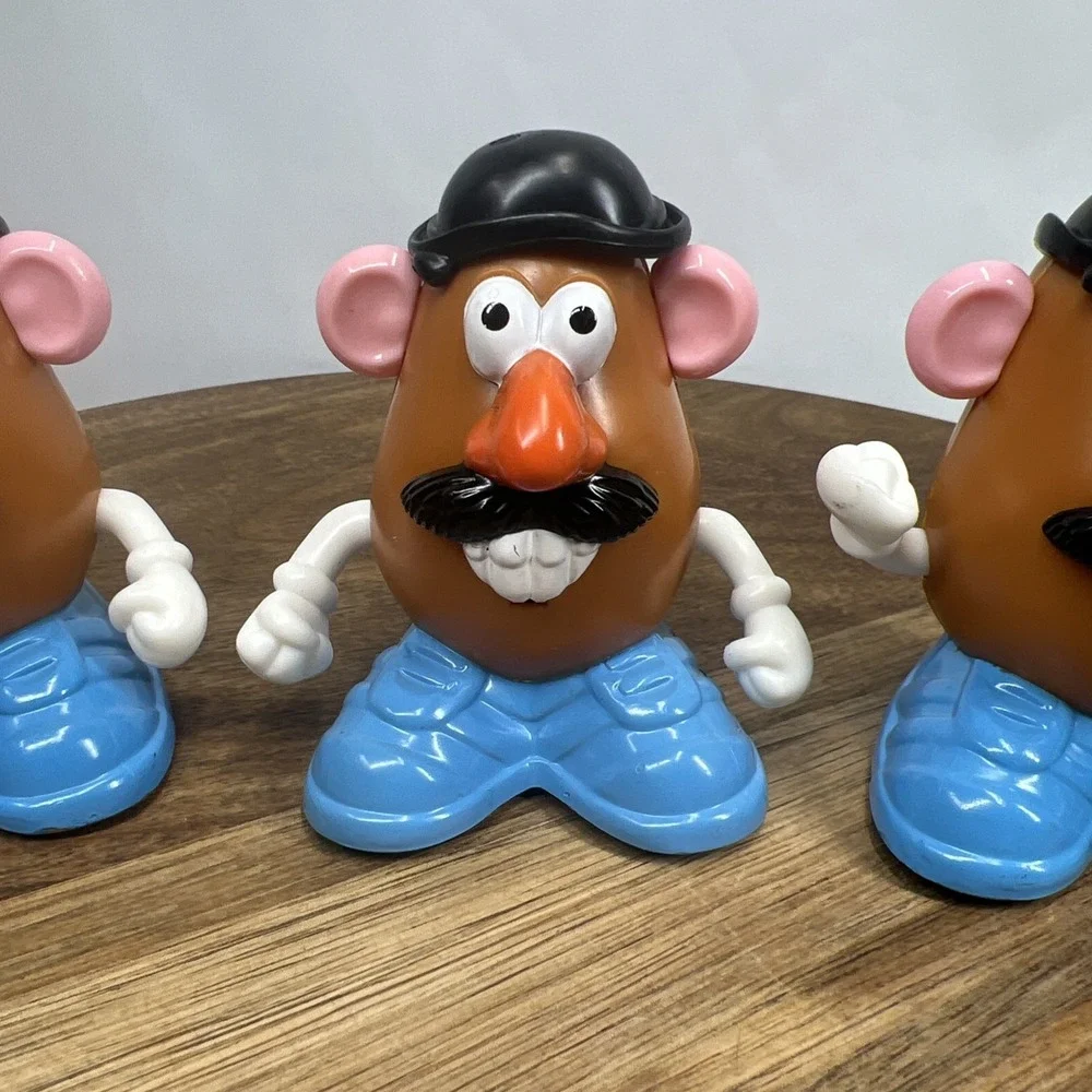 Mr. Potato Head Burger King 1998 Lot of 3 Kids Meal Toys Hasbro‎ Vintage